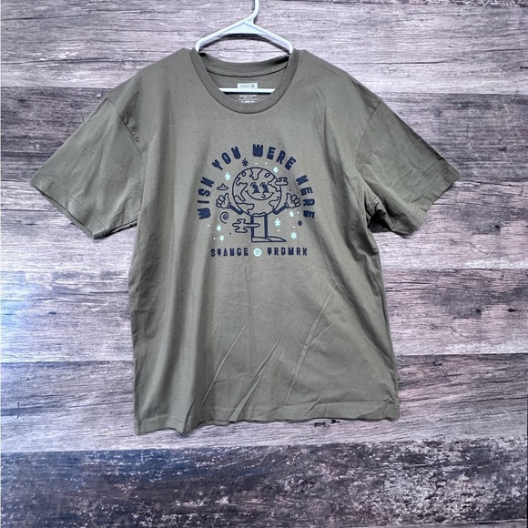 Stance Green Short Sleeve Tee with Vintage Graphic Design - Picture 1 of 8